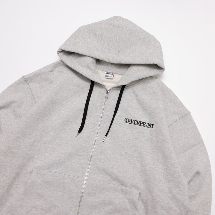 OVERPRINT Zip Hoodie_PINC NOISE