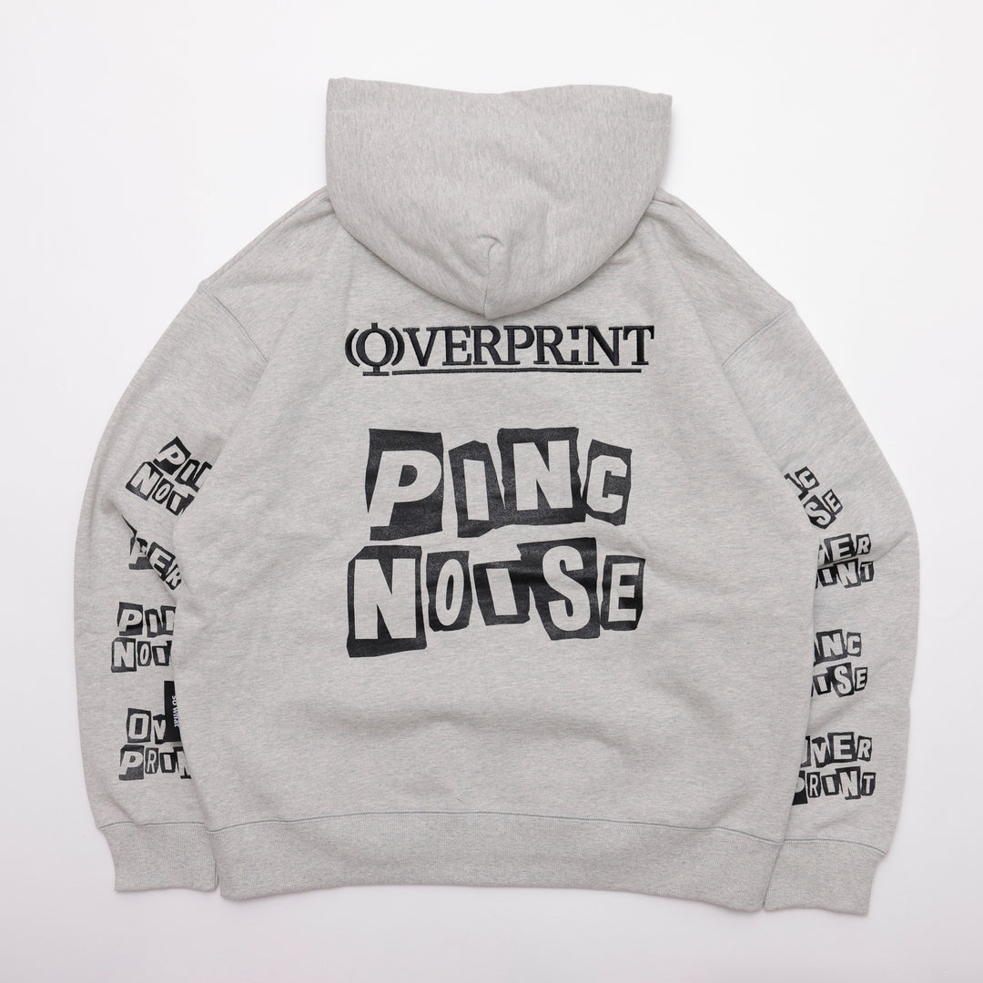 OVERPRINT Zip Hoodie_PINC NOISE