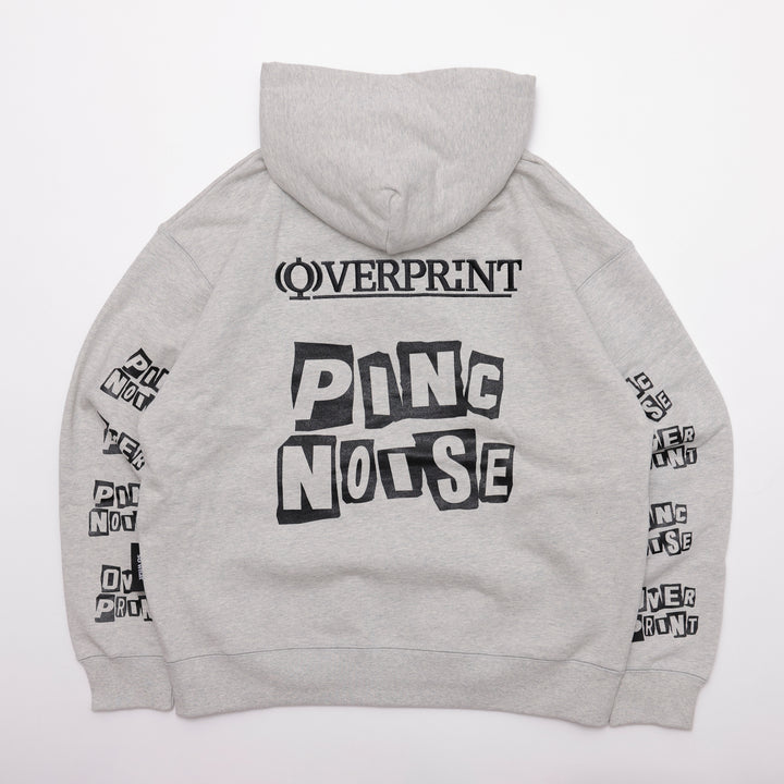 OVERPRINT Zip Hoodie_PINC NOISE