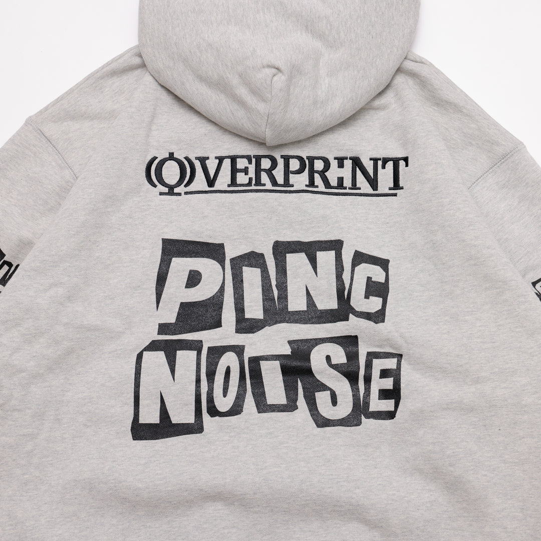 OVERPRINT Zip Hoodie_PINC NOISE
