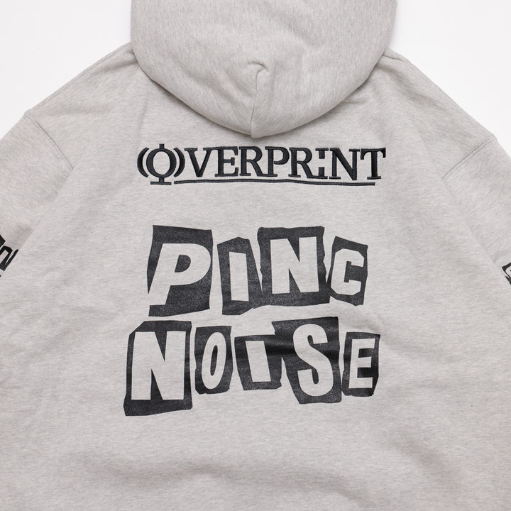 OVERPRINT Zip Hoodie_PINC NOISE