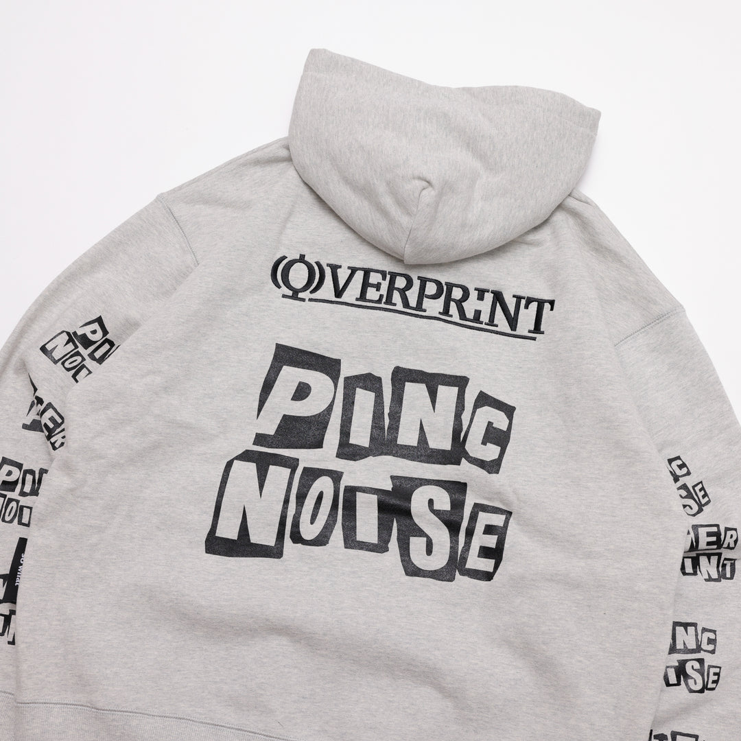 OVERPRINT Zip Hoodie_PINC NOISE