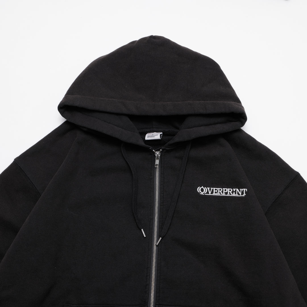 OVERPRINT Zip Hoodie_PINC NOISE
