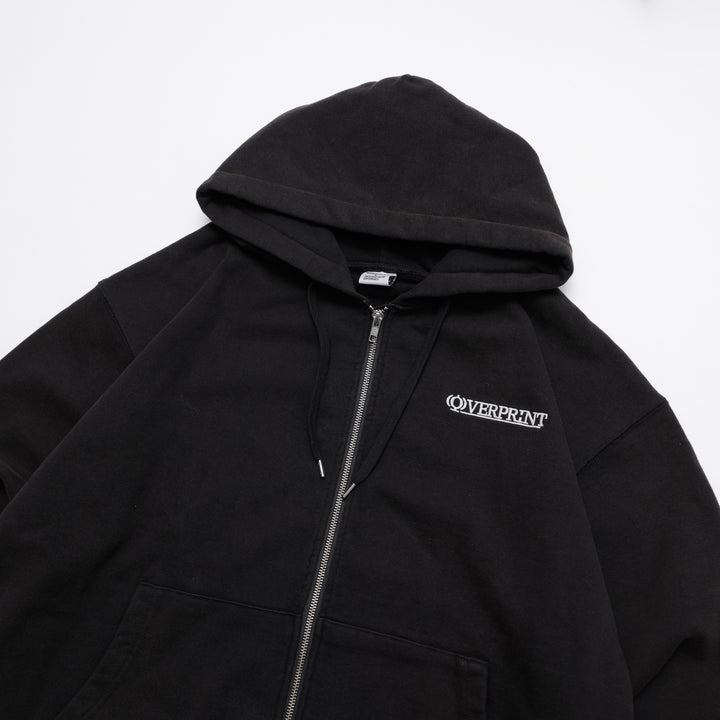 OVERPRINT Zip Hoodie_PINC NOISE