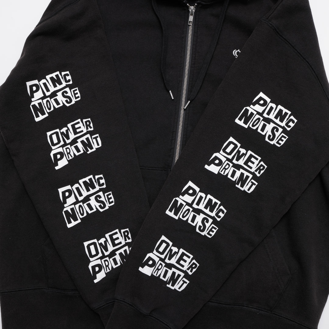 OVERPRINT Zip Hoodie_PINC NOISE