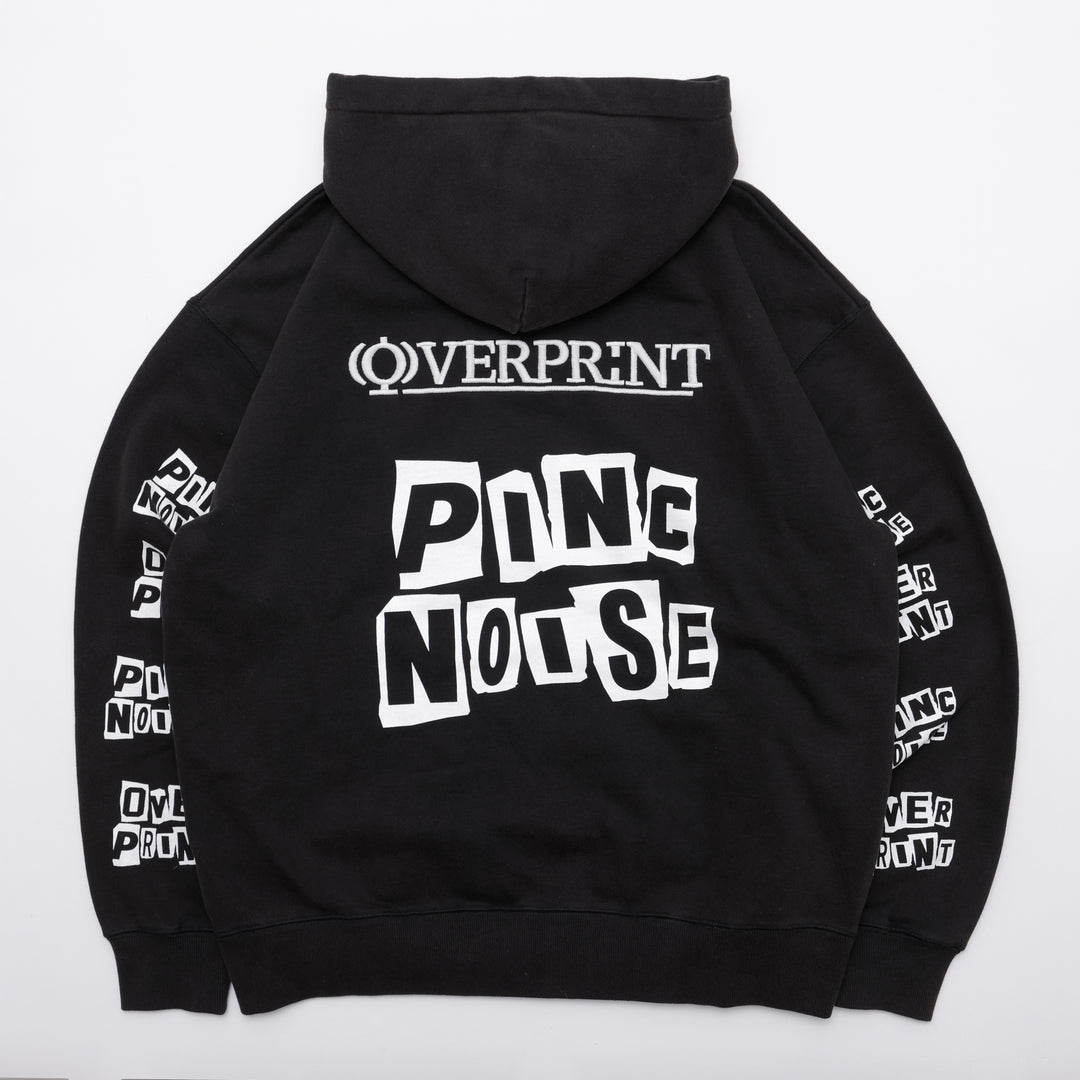 OVERPRINT Zip Hoodie_PINC NOISE
