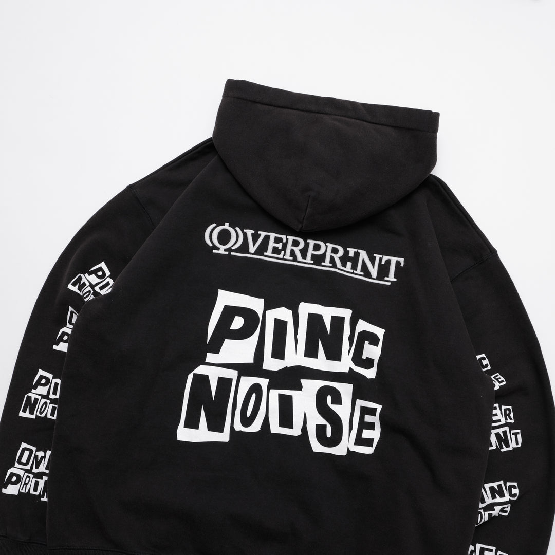 OVERPRINT Zip Hoodie_PINC NOISE