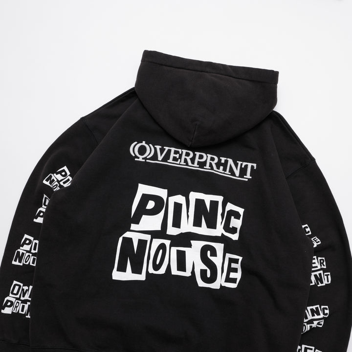 OVERPRINT Zip Hoodie_PINC NOISE