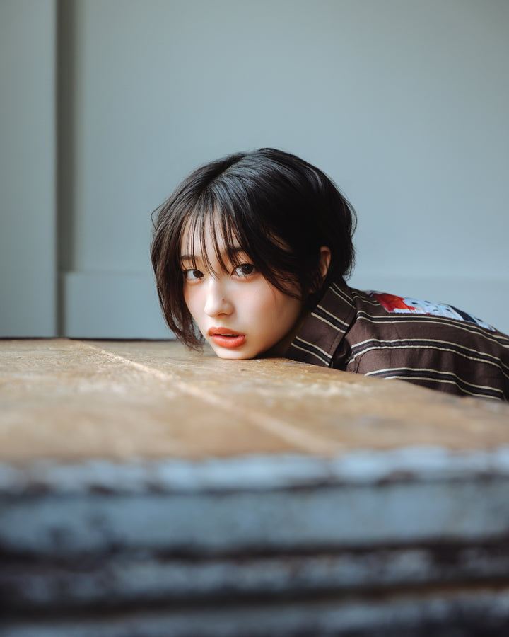 BREAK WIDE SHIRTS(STRIPE)