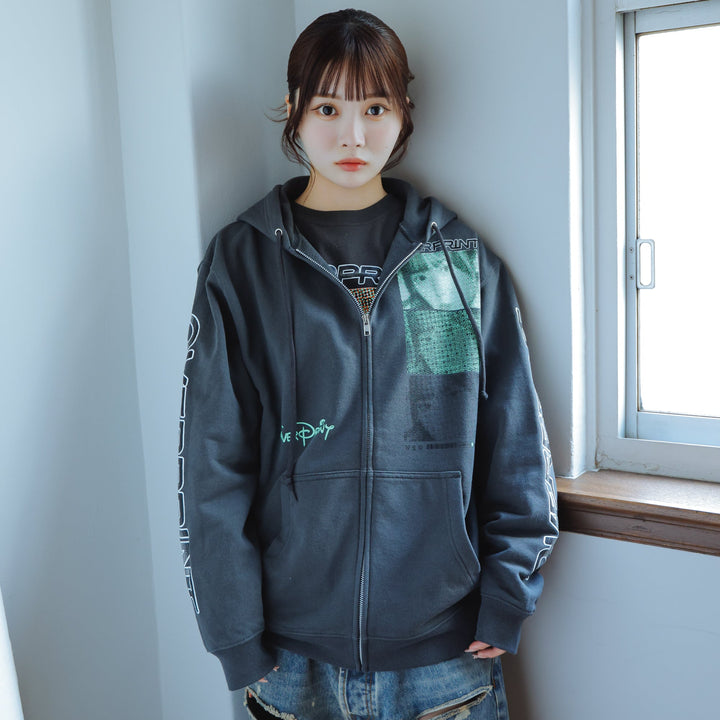 DOT ART Zip Hoodie