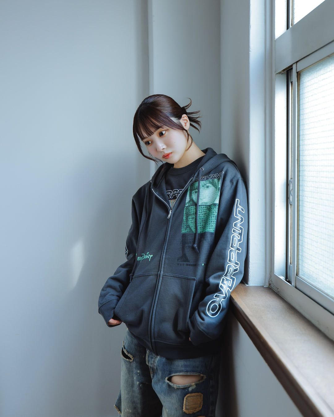 DOT ART Zip Hoodie