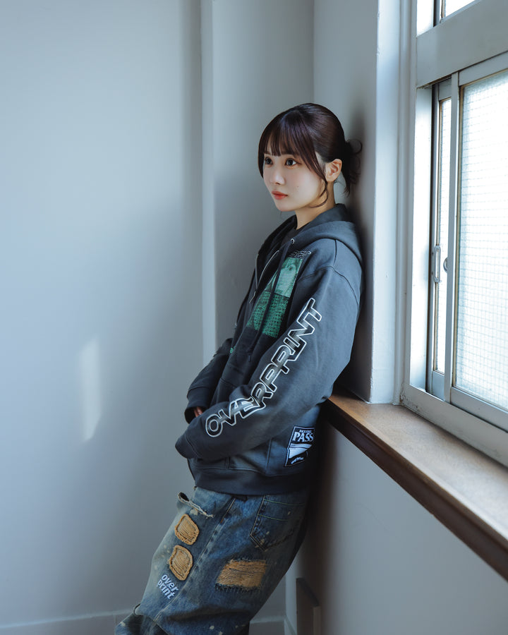 DOT ART Zip Hoodie