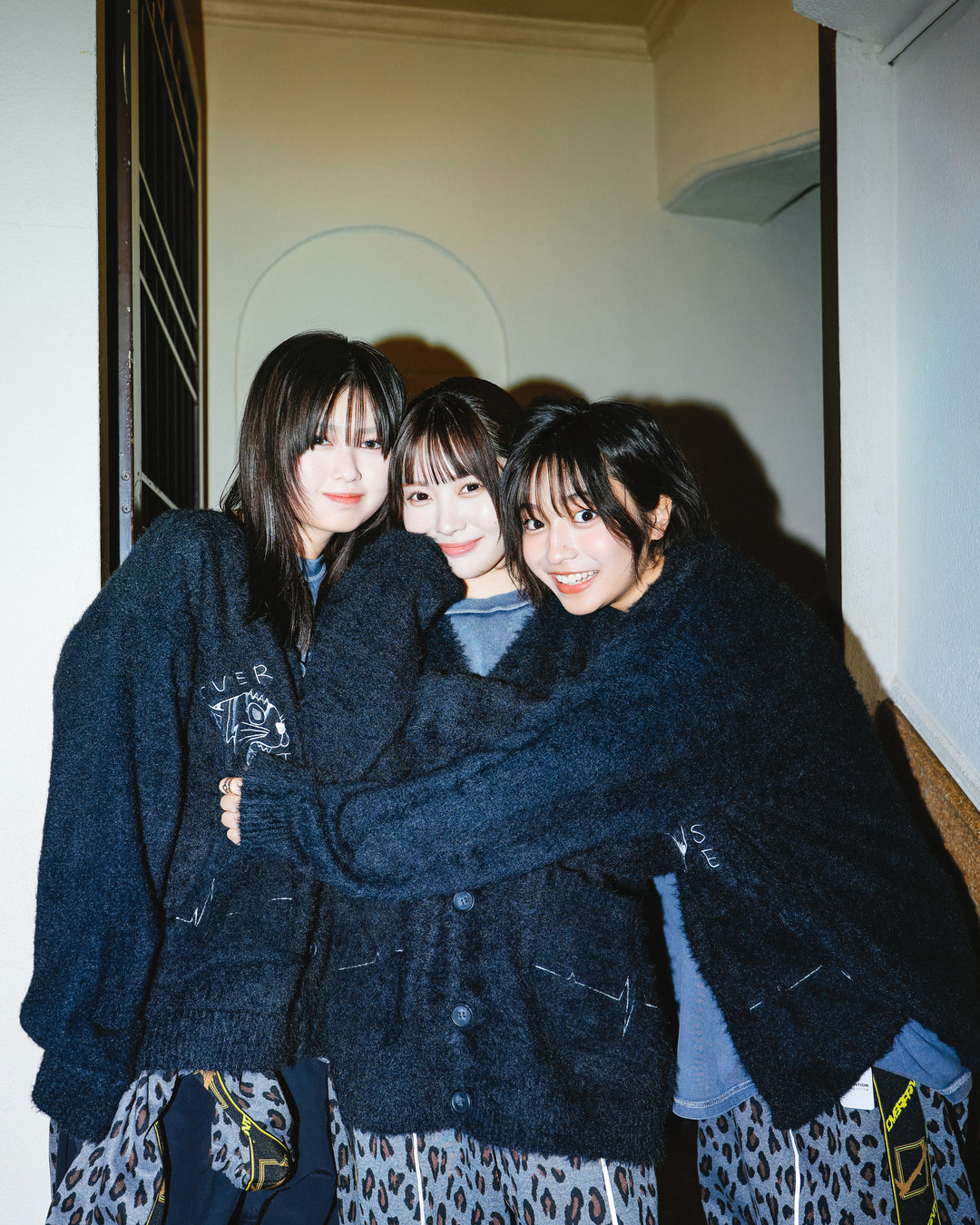 PINC NOISE MOHAIR CARDIGAN