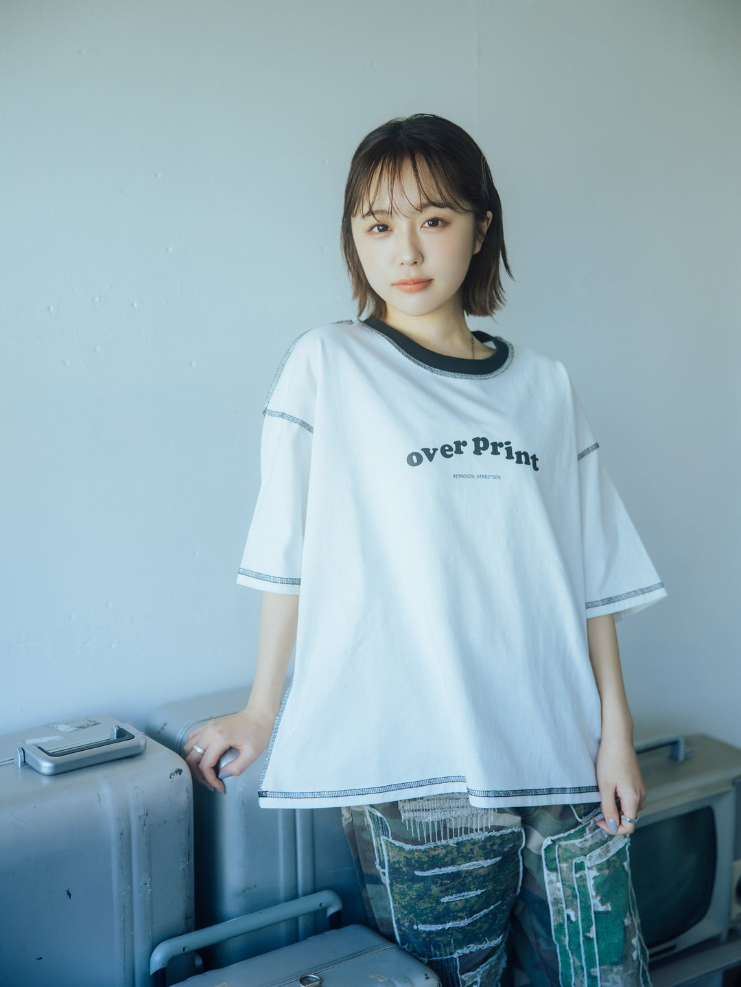SIGNBOARD Tee over print 2