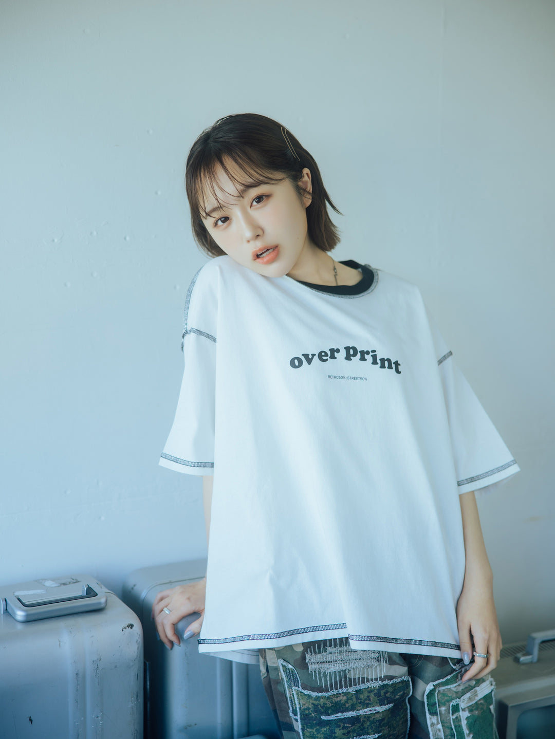 SIGNBOARD Tee over print 2