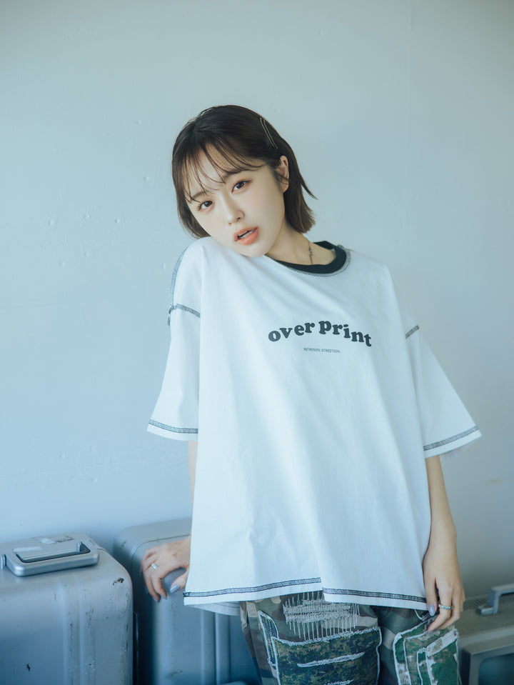 SIGNBOARD Tee over print 2