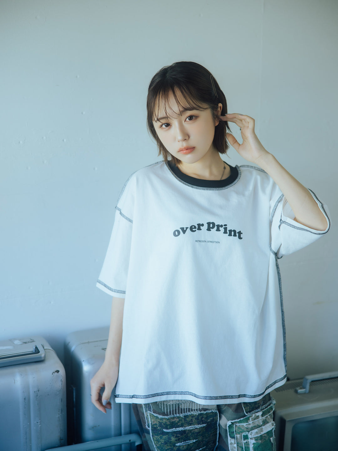 SIGNBOARD Tee over print 2