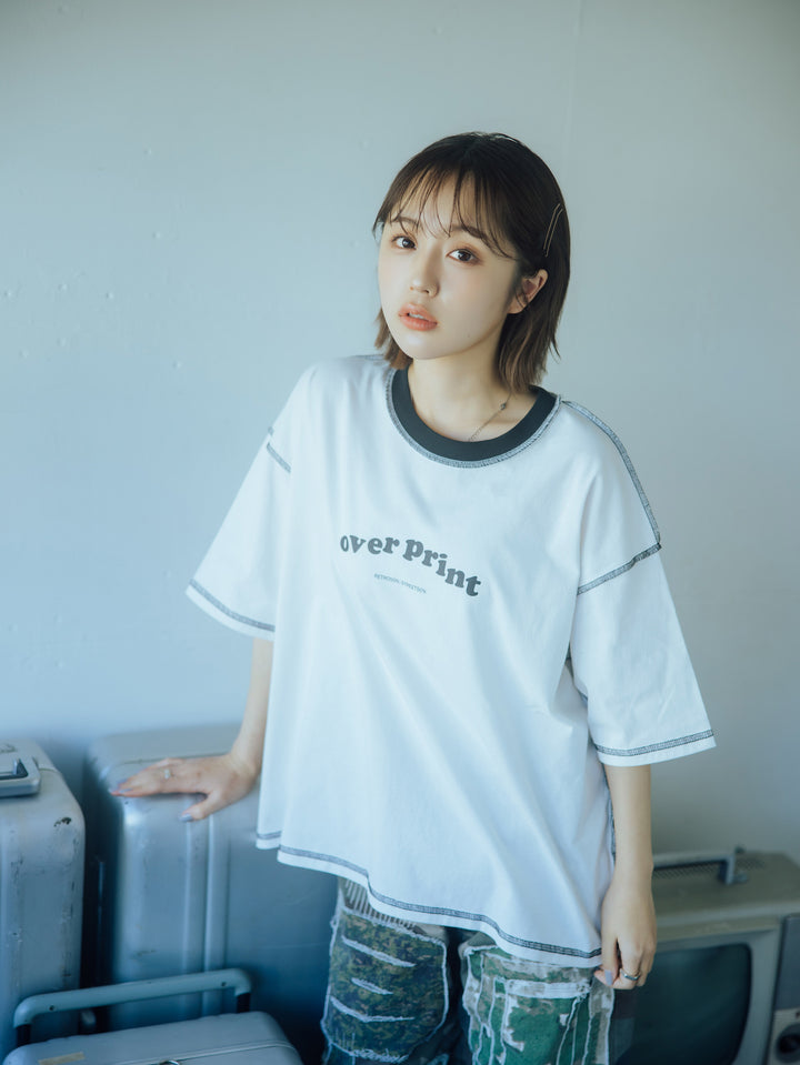 SIGNBOARD Tee over print 2