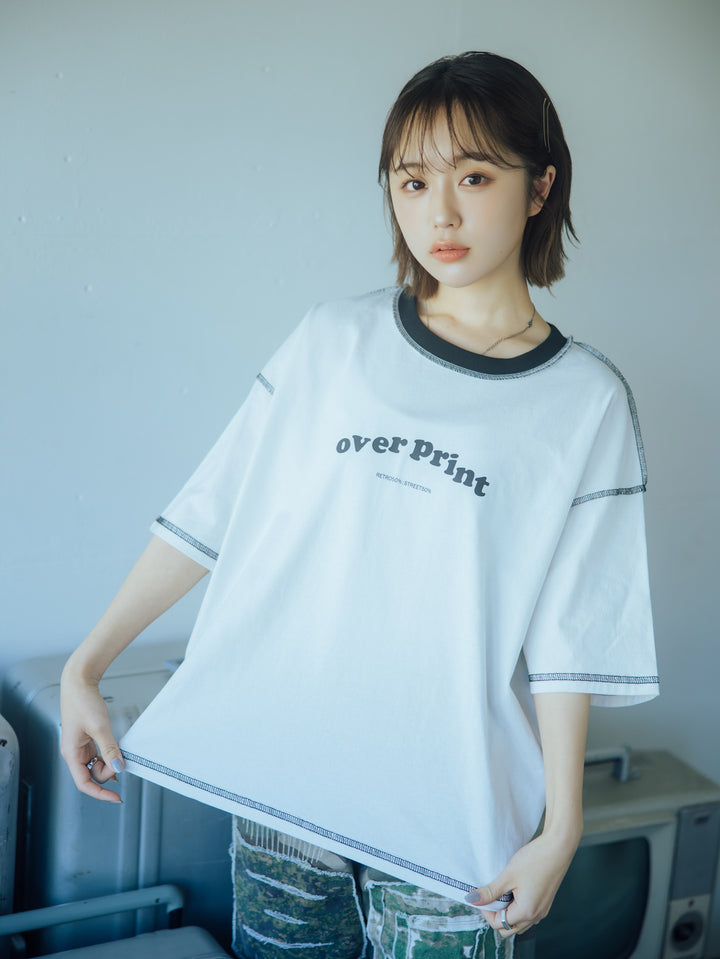 SIGNBOARD Tee over print 2