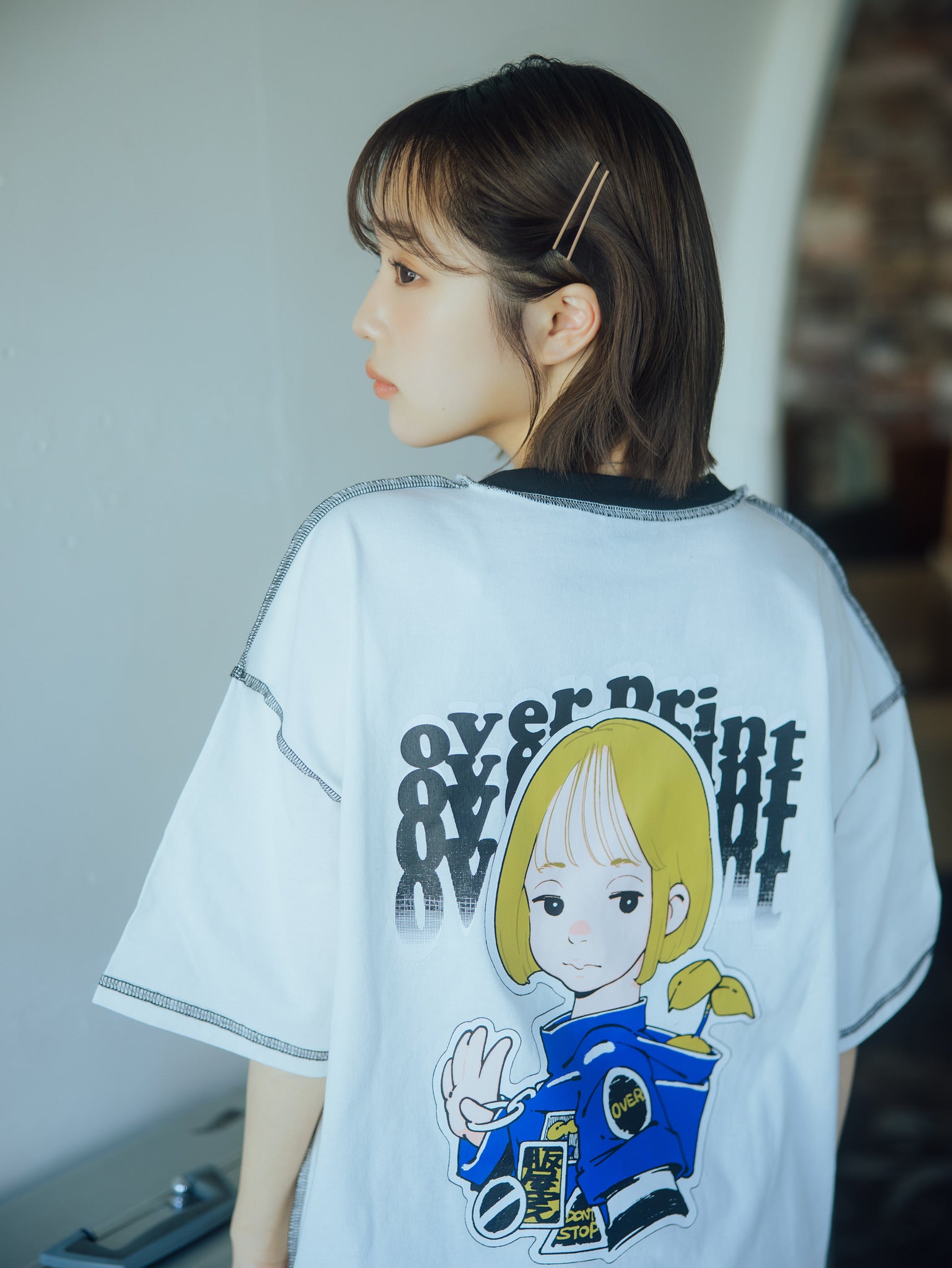 SIGNBOARD Tee over print 2