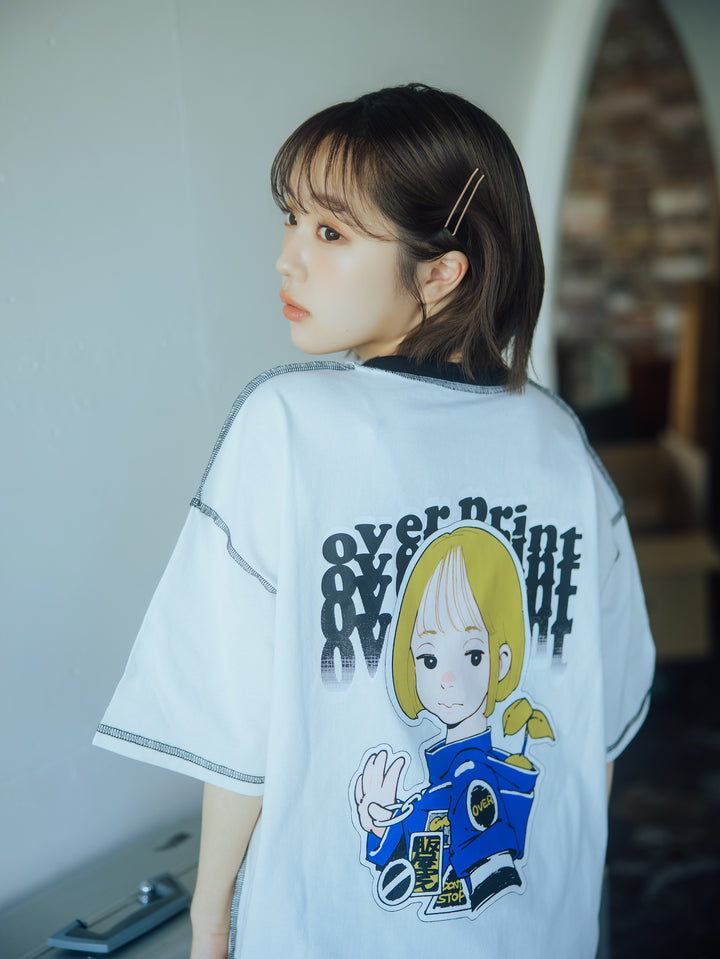 SIGNBOARD Tee over print 2