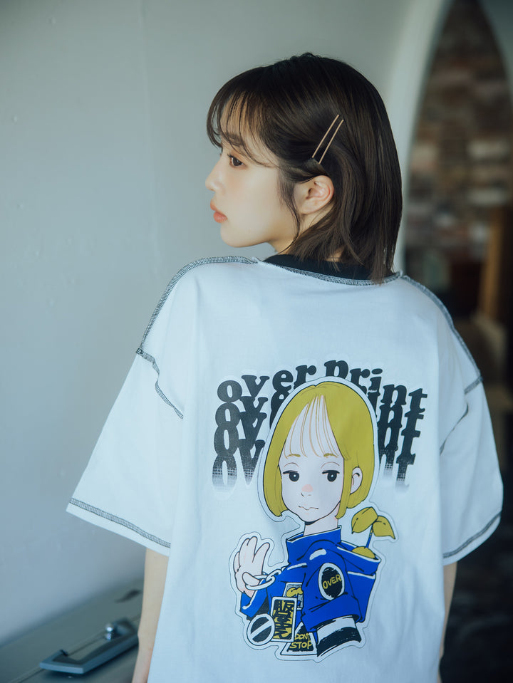 SIGNBOARD Tee over print 2