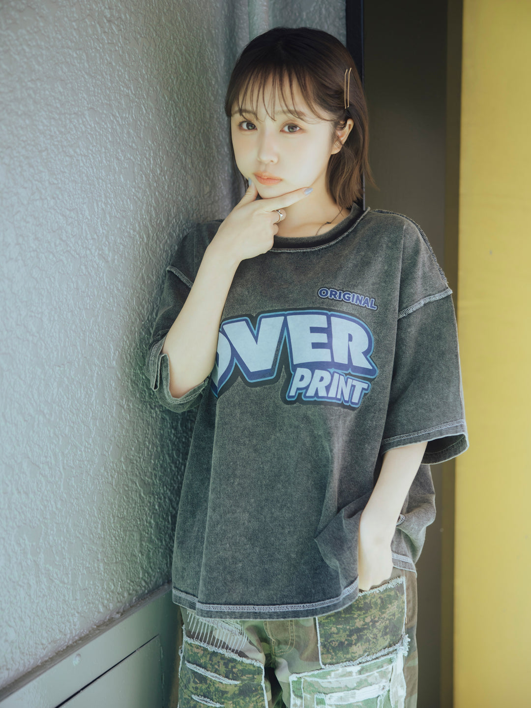 pigment bittersweet cotton Tee