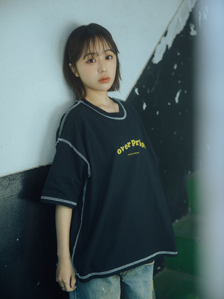 SIGNBOARD Tee over print 2