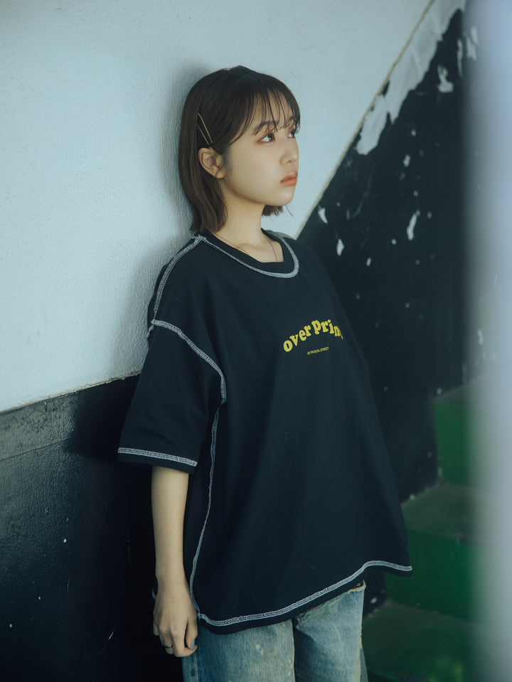 SIGNBOARD Tee over print 2