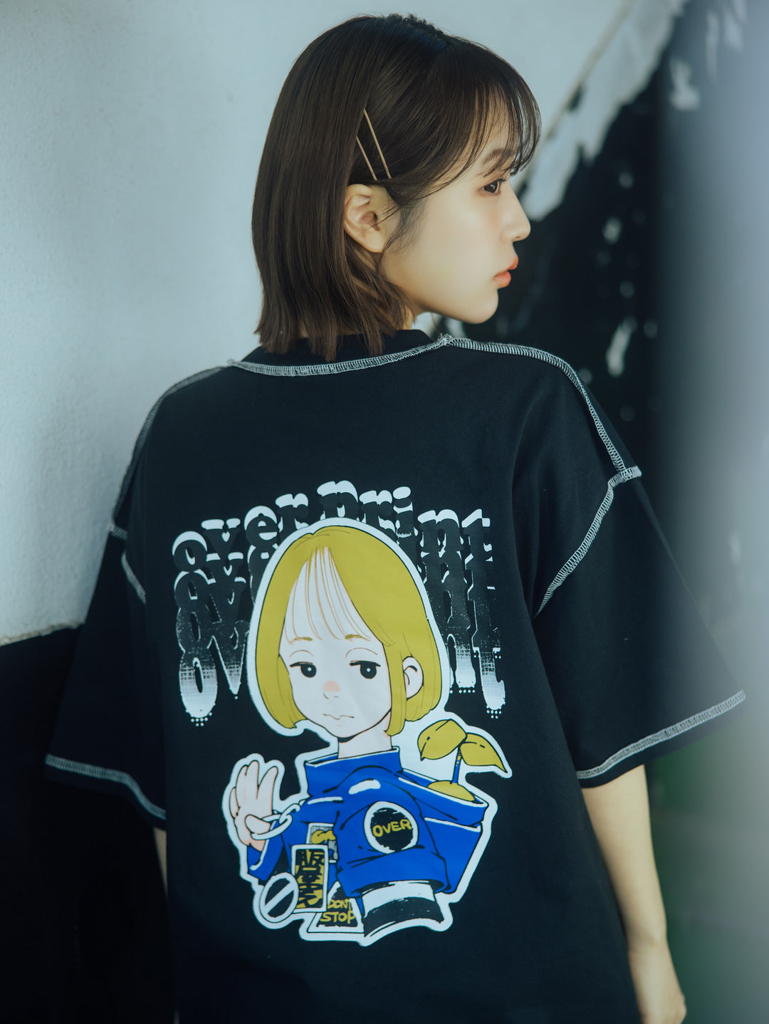 SIGNBOARD Tee over print 2