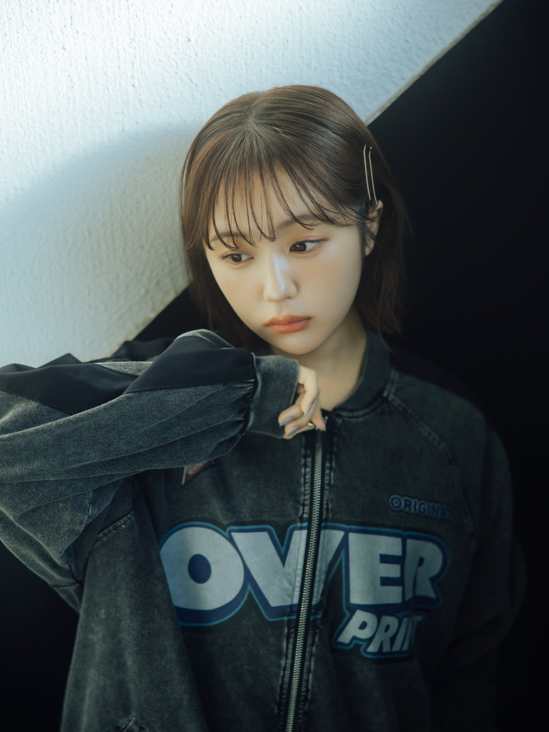 pigment bittersweet cotton jacket