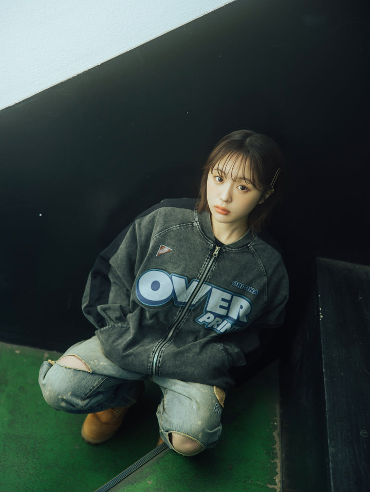 pigment bittersweet cotton jacket