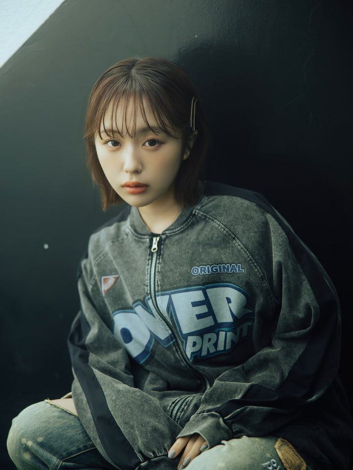 pigment bittersweet cotton jacket