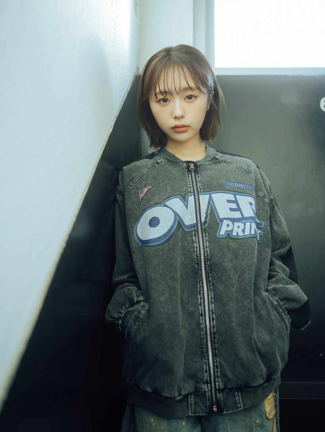 pigment bittersweet cotton jacket