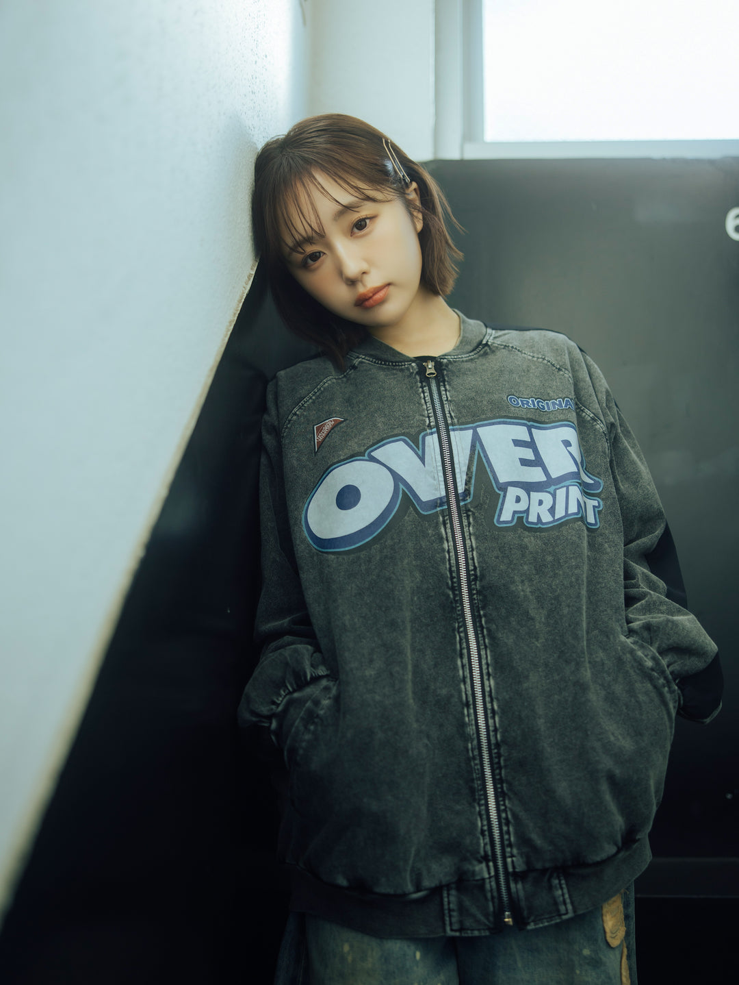 pigment bittersweet cotton jacket