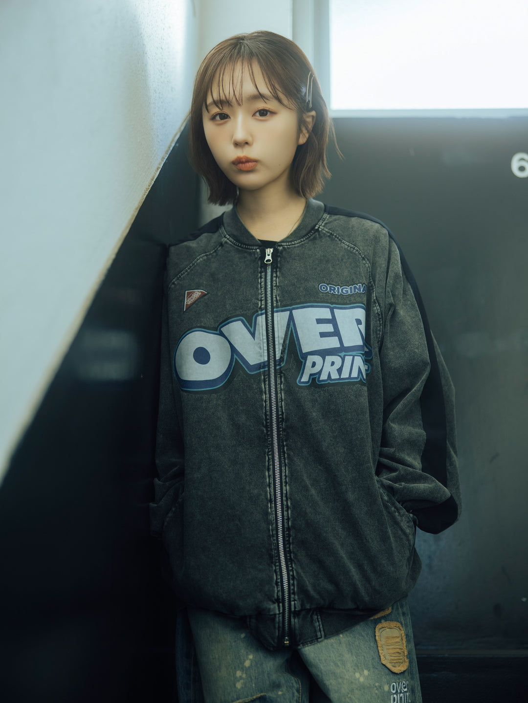 pigment bittersweet cotton jacket