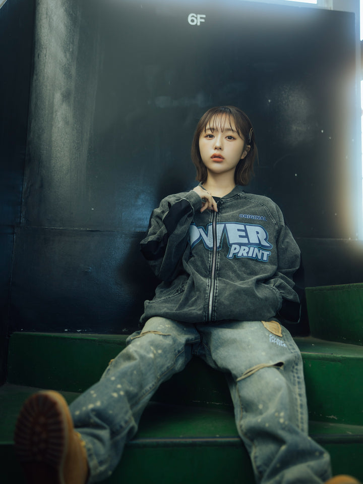 pigment bittersweet cotton jacket