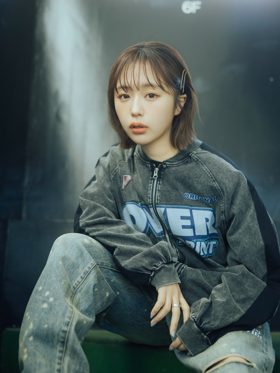 pigment bittersweet cotton jacket