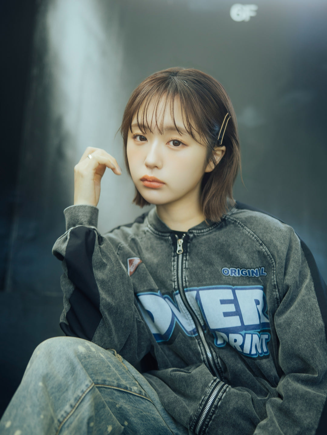 pigment bittersweet cotton jacket