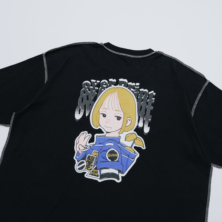 SIGNBOARD Tee over print 2