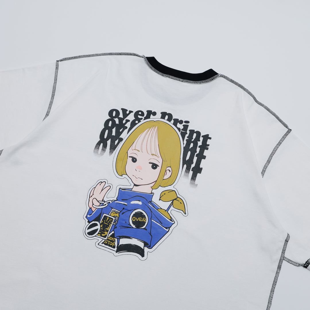 SIGNBOARD Tee over print 2