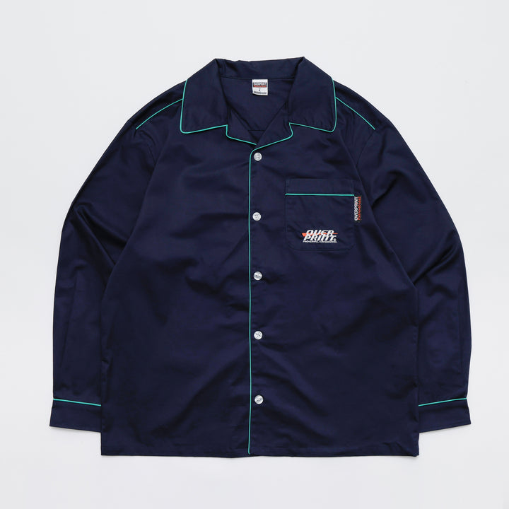 LOUNGE SCARF EMB SHIRT