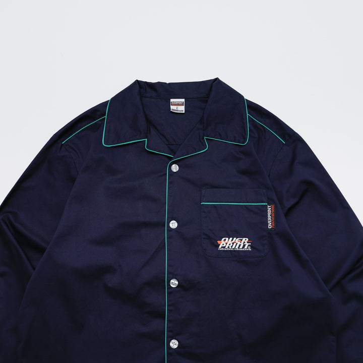 LOUNGE SCARF EMB SHIRT