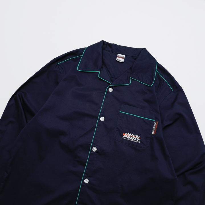 LOUNGE SCARF EMB SHIRT