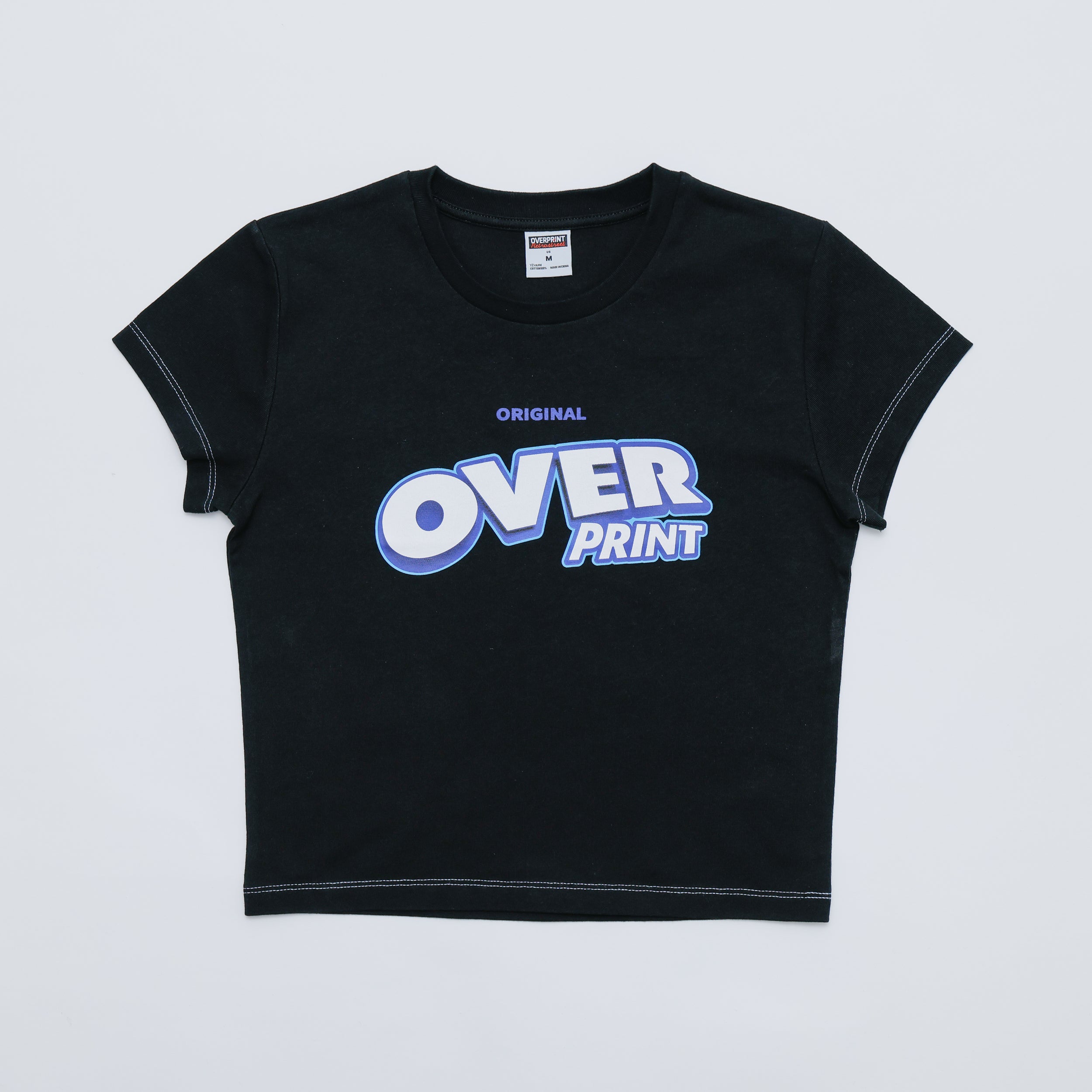 Ledies mini Tee – over print