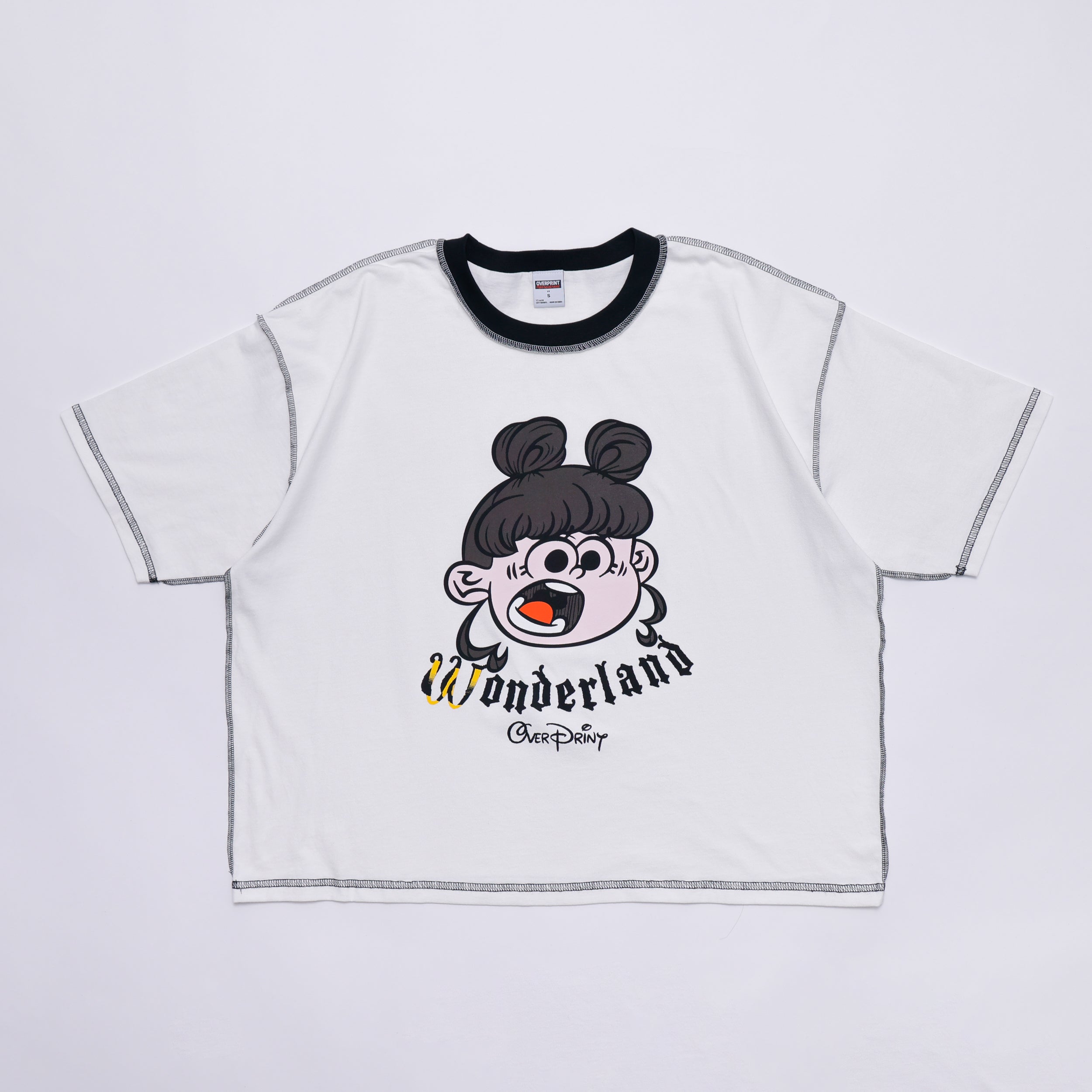 Wonderland Tee – over print