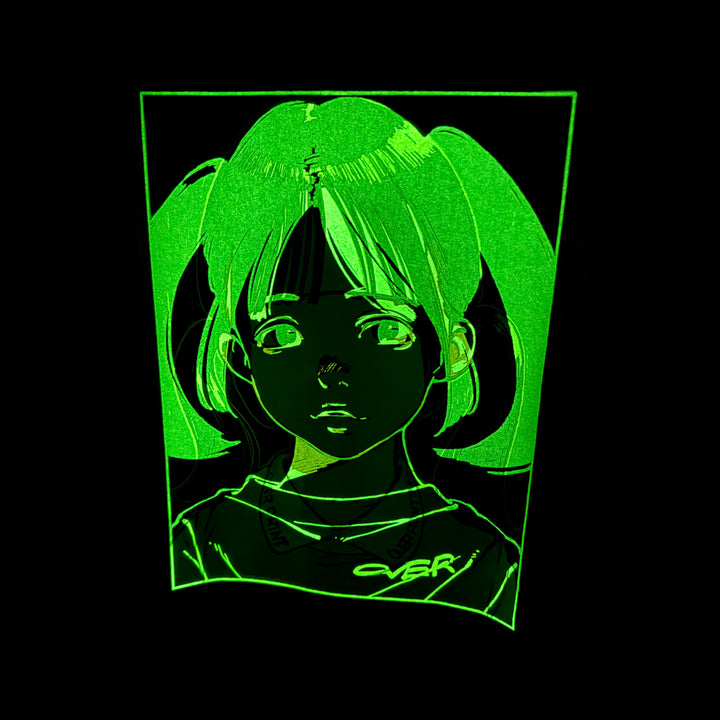 POP ART pigment Tee Ver:18 GLOW IN THE DARK