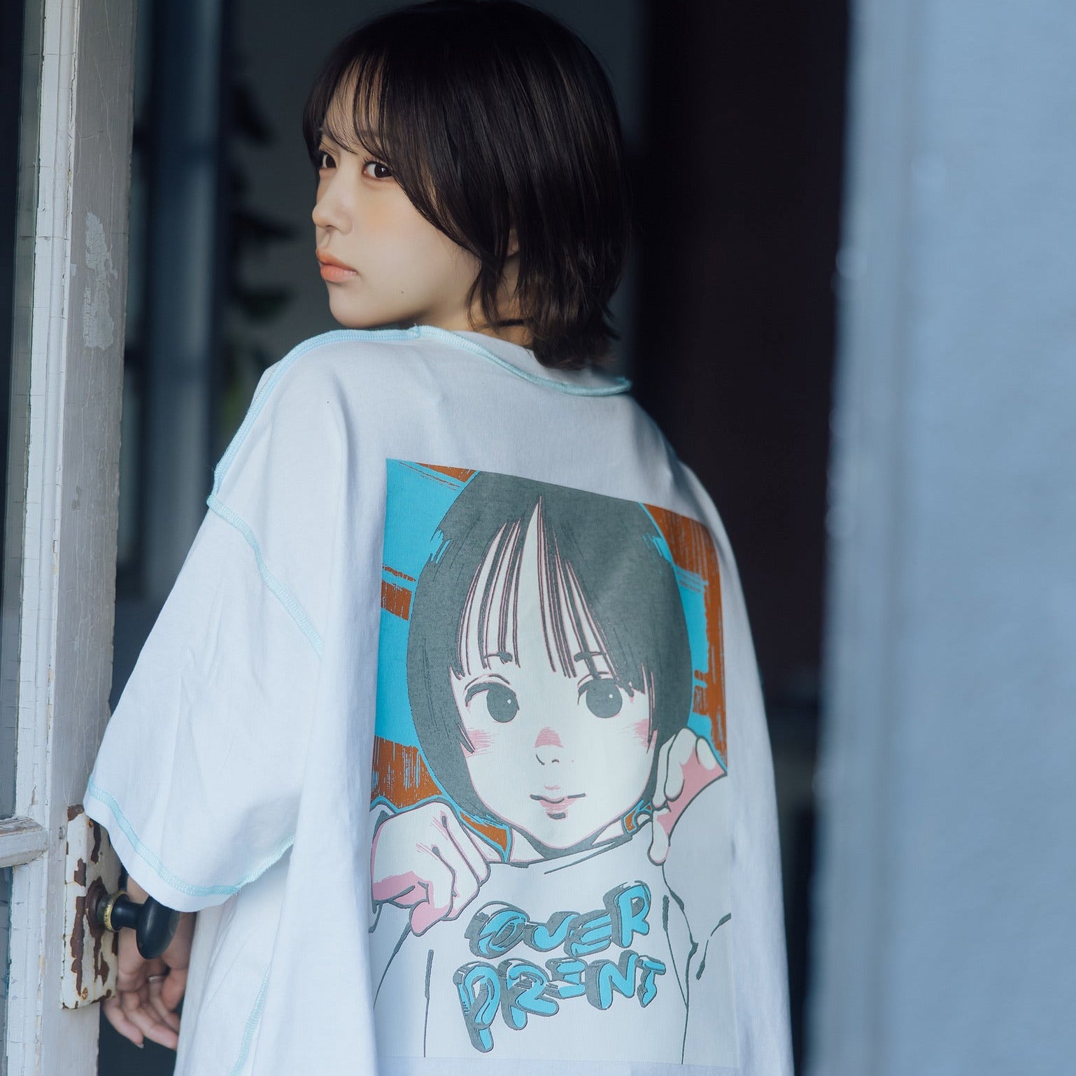 POP ART Tee Ver:21 GLOW IN THE DARK – over print