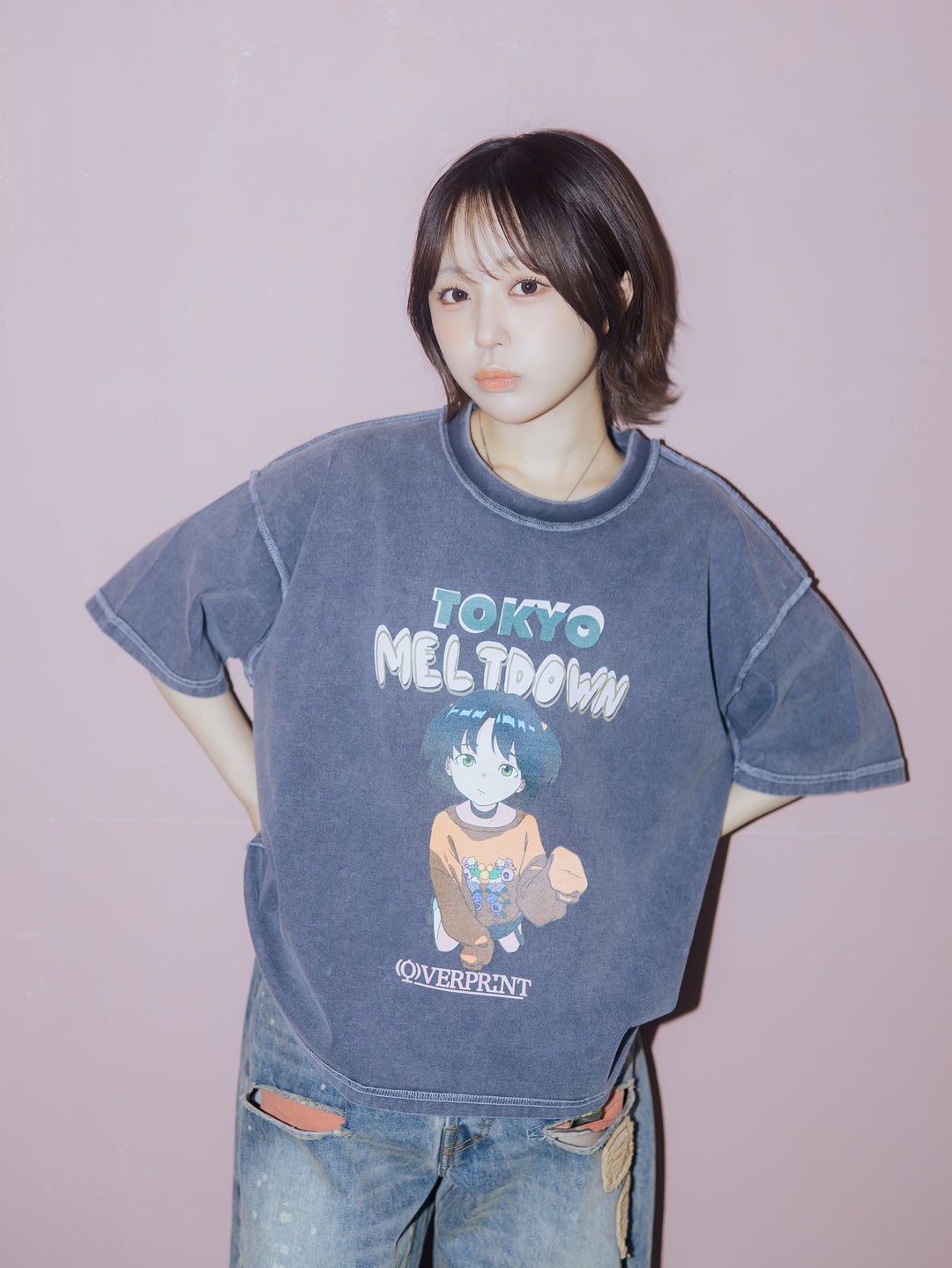 MELTDOWN pigment Tee 2