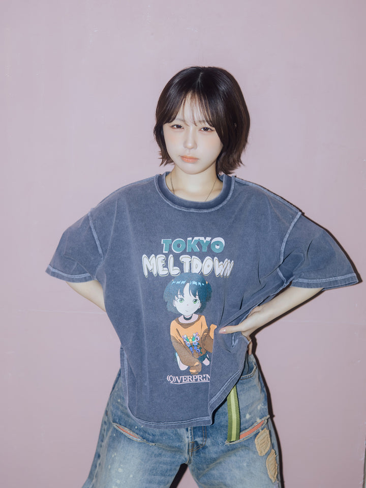 MELTDOWN pigment Tee 2